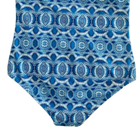 Cabana Life Blue Road Map Sleeves Front Zip one piece Unisuit Swimwear Suit - Picture 7 of 16